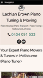 Mobile Screenshot of pianotuningandmoving.com